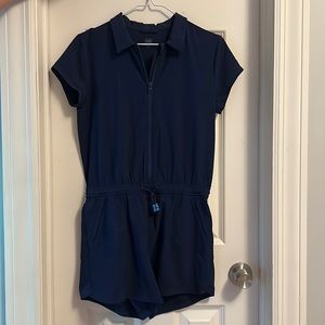 Athleta Girl, Girl 16 (XXL), Navy Romper